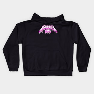 Metal Barbie Music Band Barbie girl Kids Hoodie